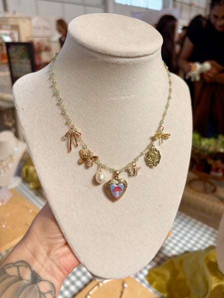 Mushroom Fairy Locket