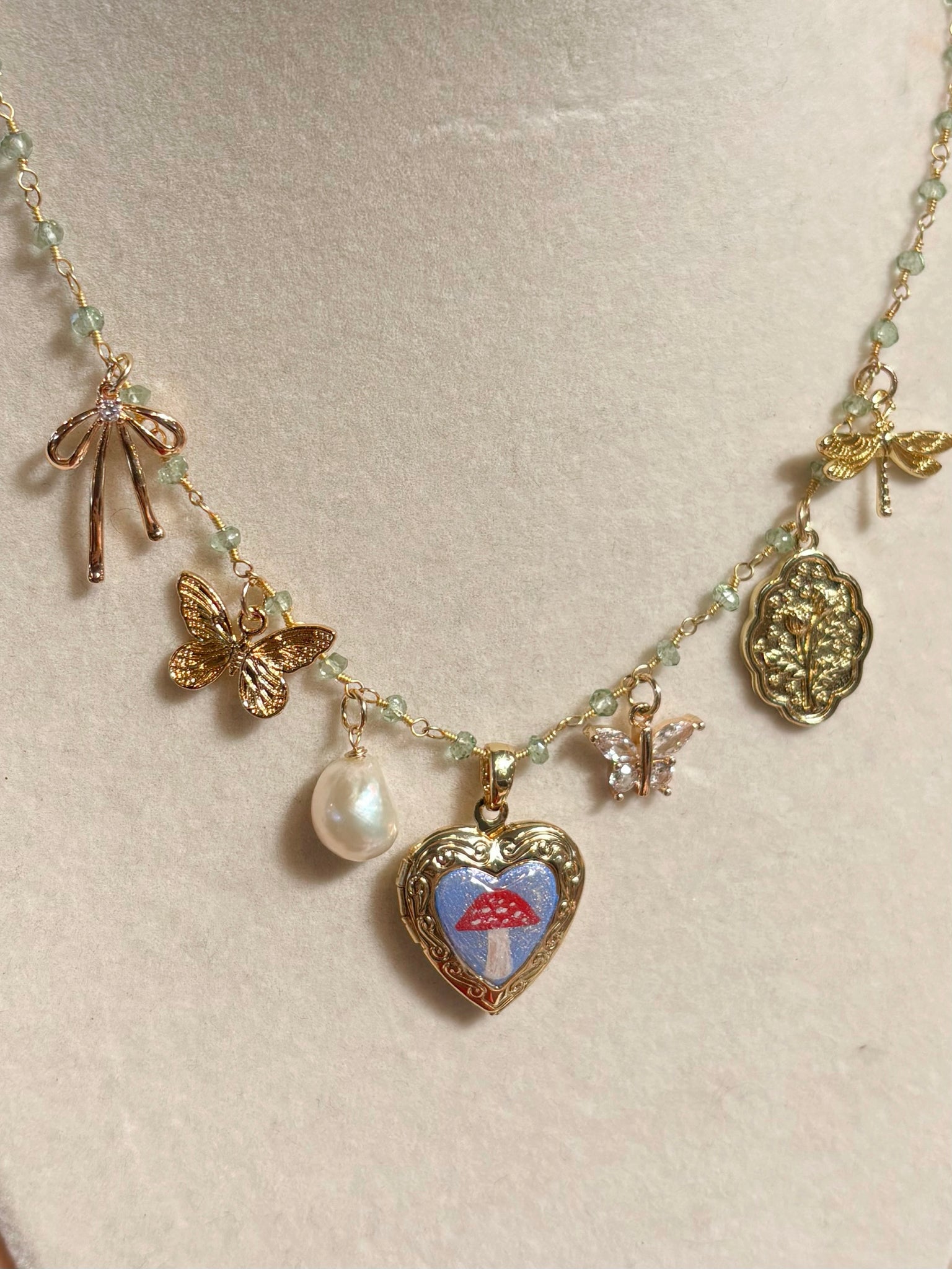 Mushroom Fairy Locket
