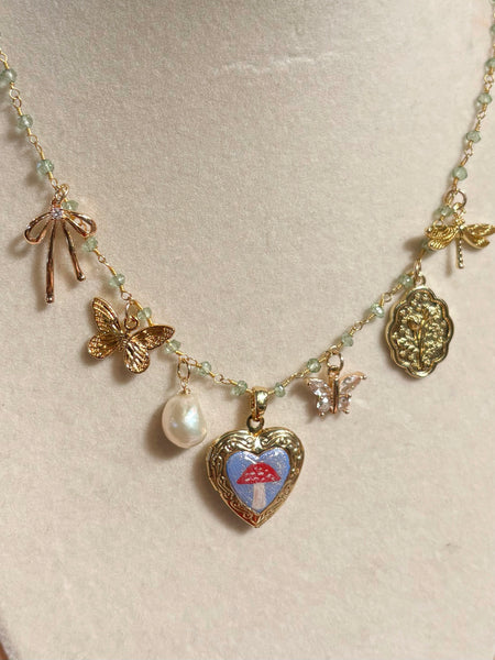 Mushroom Fairy Locket