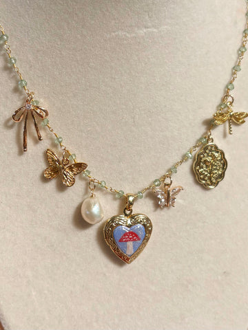 Mushroom Fairy Locket
