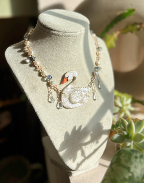 Swan Necklace