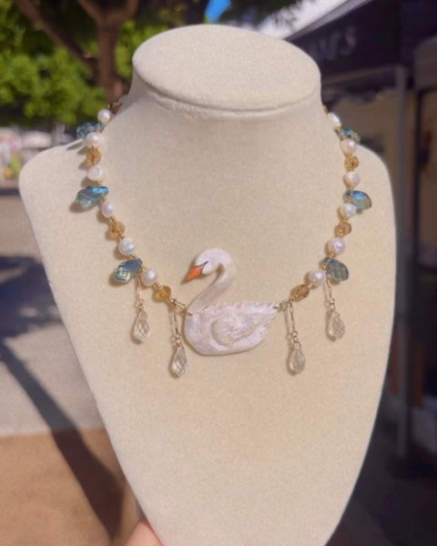 Swan Necklace