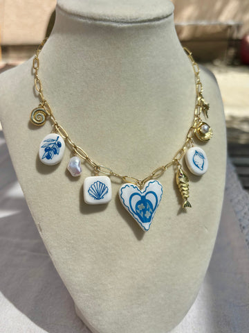 Grecian Charm Necklace