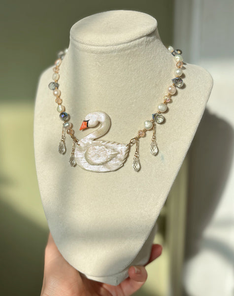Swan Necklace
