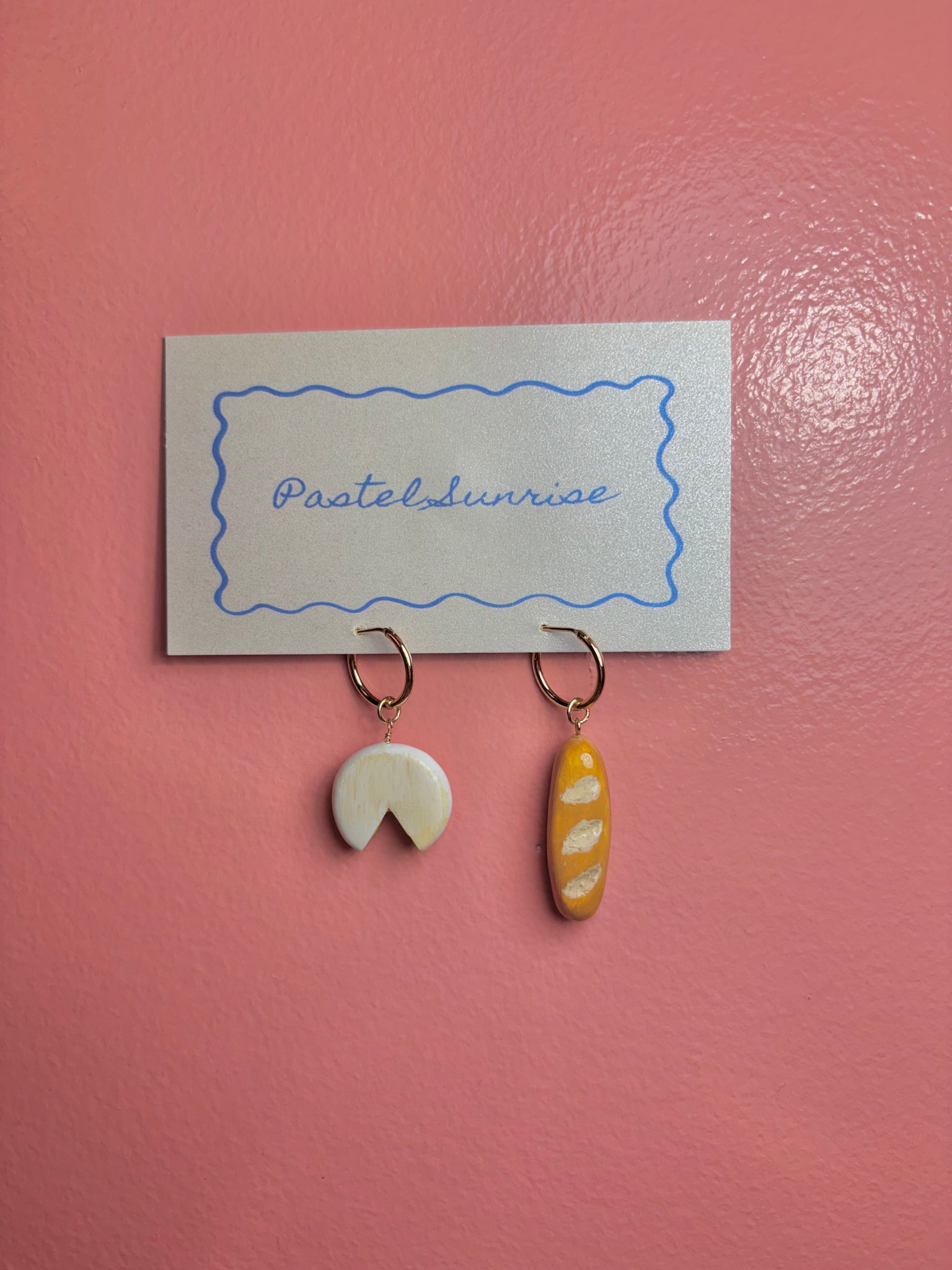 Brie and Baguette Earrings