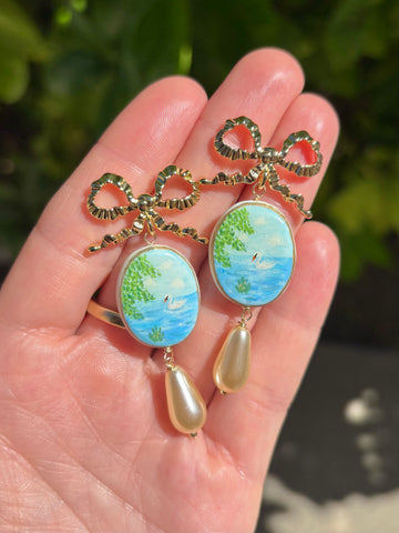 Swan Princess Earrings